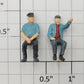 S-Helper 1096-FIG S Scale Steam Engine Engineer (Set of 2)