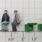 S-Helper 1096-FIG Locomotive Engineer with Seat (Set of 2)