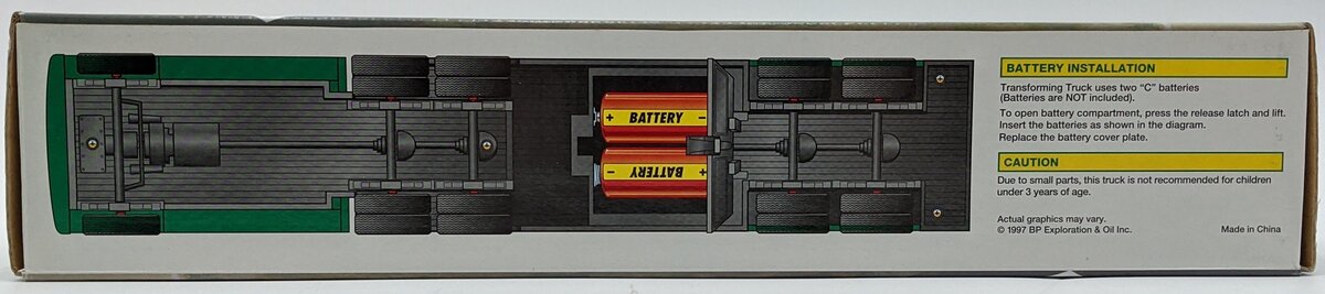 BP Oil Transforming Truck