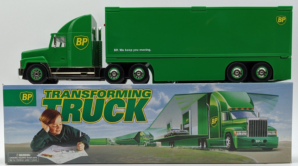 BP Oil Transforming Truck
