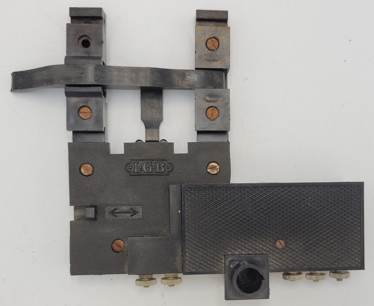 LGB 1055 G Scale Old Style Electric Uncoupling Track Switch Assembly w/o Track