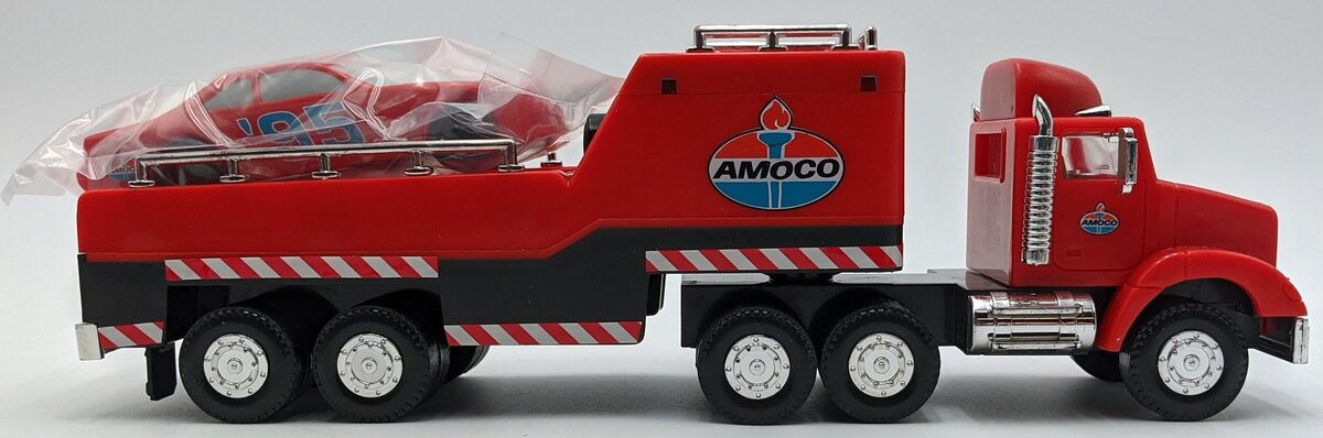 Amoco 1995 Toy Race Car Carrier