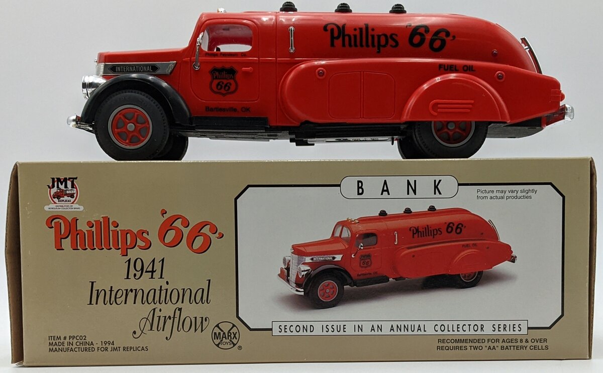 Marx Toys PPC02 Phillips 66 1941 International Airflow Collector Coin Bank