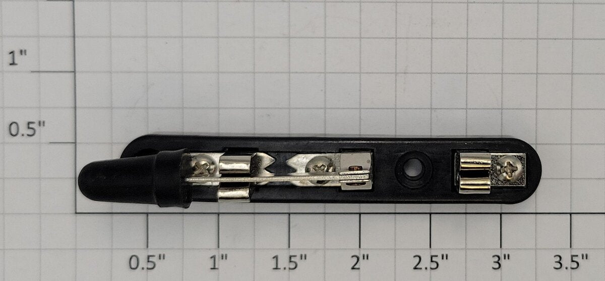 Acme 0616-15 O Gauge Narrow SPDT Plastic Knife Switch