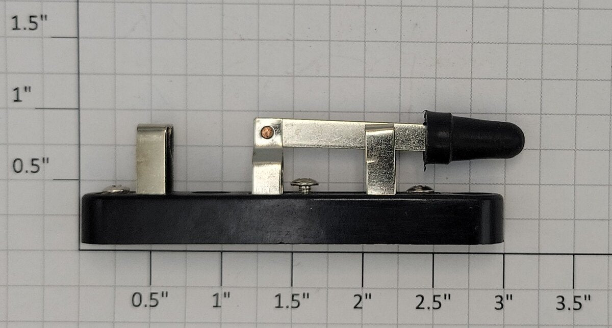Acme 0616-15 O Gauge Narrow SPDT Plastic Knife Switch