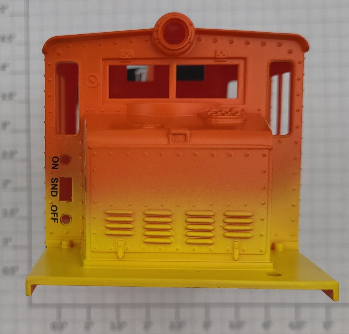 Lionel 81677-2 Dino Roars Park Vulcan Diesel Switcher Body Shell