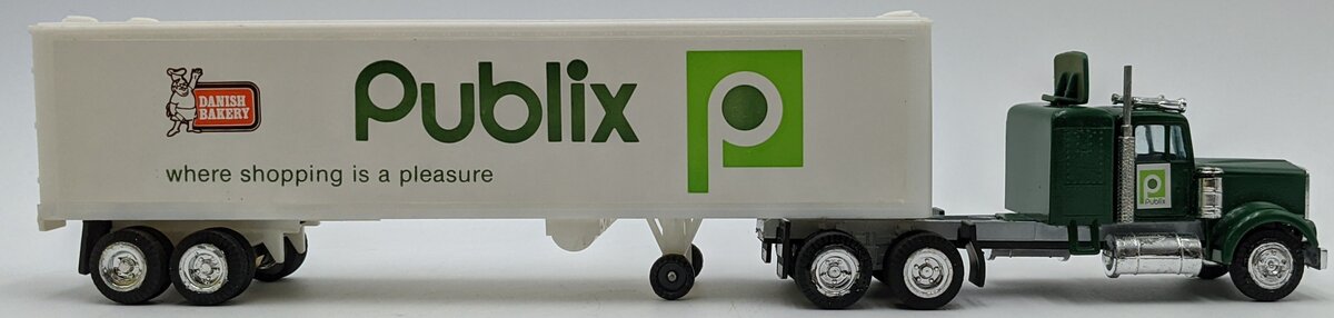 Fast Wheel 1989 Die-Cast Publix Semi Tractor Trailer