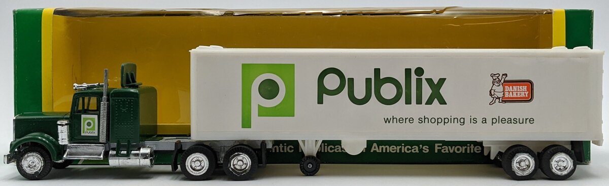 Fast Wheel 1989 Die-Cast Publix Semi Tractor Trailer