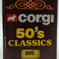 Corgi 805 1:43 Diecast 50's Classics Red/Cream 1956 Mercedes 300SC