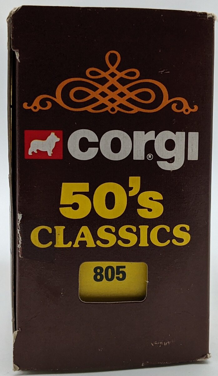 Corgi 805 1:43 Diecast 50's Classics Red/Cream 1956 Mercedes 300SC