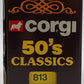 Corgi 813 1:36 Die-Cast 50's Classics Red/Black 1955 MG TF