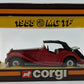 Corgi 813 1:36 Die-Cast 50's Classics Red/Black 1955 MG TF