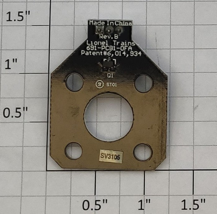 Lionel 691PCB10FAX Odyssey 1 Speed Sensor Pittman Motors PCB Circuit Board