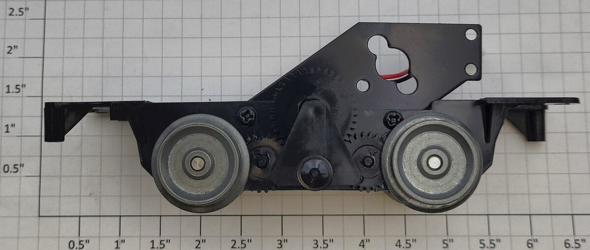 Lionel 81411-102 Vulcan Switcher Wheel and Frame Assembly with Collector