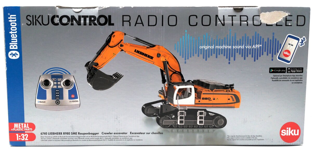 Siku 6740 1:32 Liebherr R980 SME Excavator - Remote Control