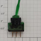 Acme 0826-17 SPDT On/Off Green Duckbill Illuminated Toggle Switch 12VDC