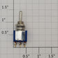 Acme MTS-3 Blue SPDT Mini Momentary On-Off-On Toggle Switch 6A @ 120VAC