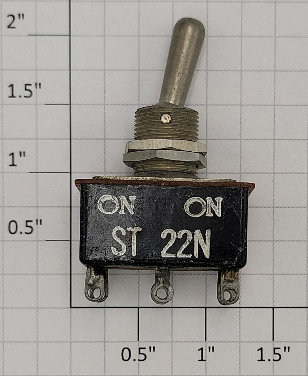 Acme ST-22N DPDT Heavy Duty On/On Toggle Switch 6A @ 125VAC