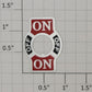 Acme P-TEN DPDT Heavy Duty On-Off-On Momentary Toggle Switch 15A @ 250VAC