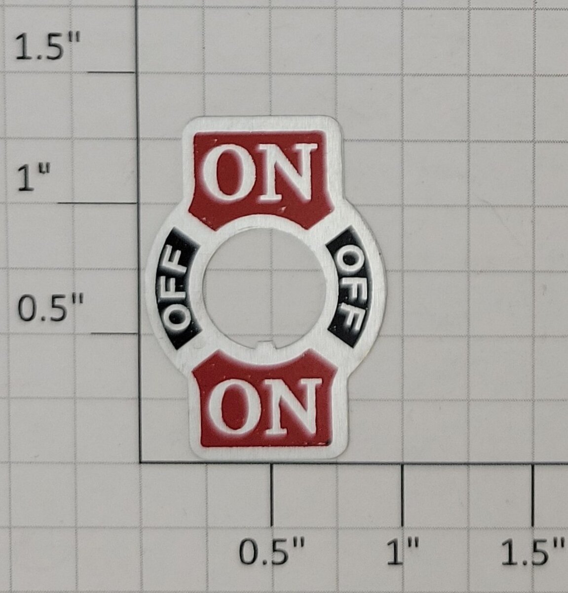 Acme P-TEN DPDT Heavy Duty On-Off-On Momentary Toggle Switch 15A @ 250VAC