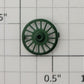 S-Helper 661-07-01-G S Scale Green Plastic Fan Bottom