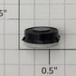 S-Helper 661-07-06 S Scale Black Plastic High Fan Cover