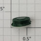 S-Helper 661-07-06-G S Scale Green Plastic High Fan Cover