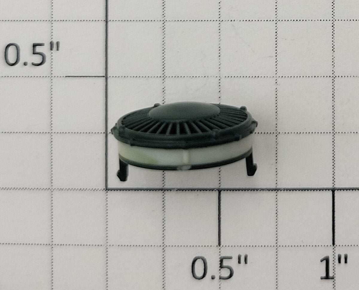 S-Helper 661-07-10-G Green Plastic Fan Assembly