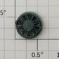 S-Helper 661-07-10-G Green Plastic Fan Assembly