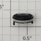 S-Helper 661-07-10-BK S Scale Black Plastic Fan Assembly