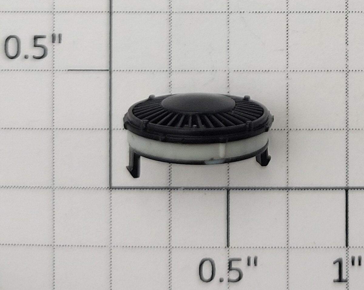 S-Helper 661-07-10-BK S Scale Black Plastic Fan Assembly