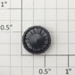 S-Helper 661-07-10-BK S Scale Black Plastic Fan Assembly