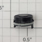 S-Helper 661-07-10-HBK Black Plastic High Fan Assembly
