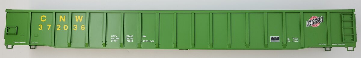 Lionel 83318-2 CNW 66' Mill Gondola Body #372036