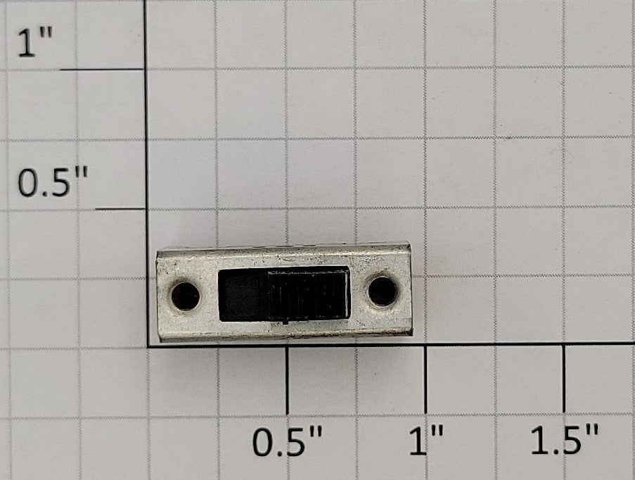 Alco Models MSS-4300 O Gauge Three Position Bottom Mount Mini Slide Switch