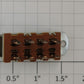 Acme MSS-4300 O Gauge Three Position Bottom Mount Slide Switch