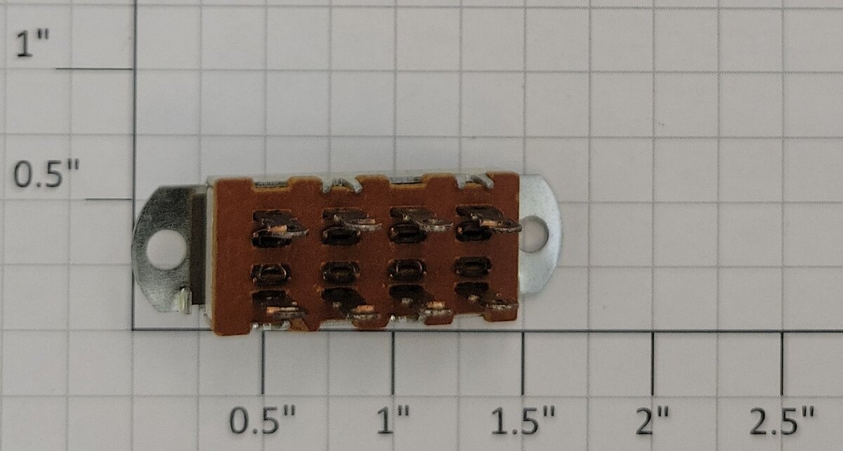 Acme MSS-4300 O Gauge Three Position Bottom Mount Slide Switch