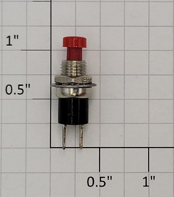 Kadee 165 "Quickie Switches" Red SPST Momentary Push Button Switch