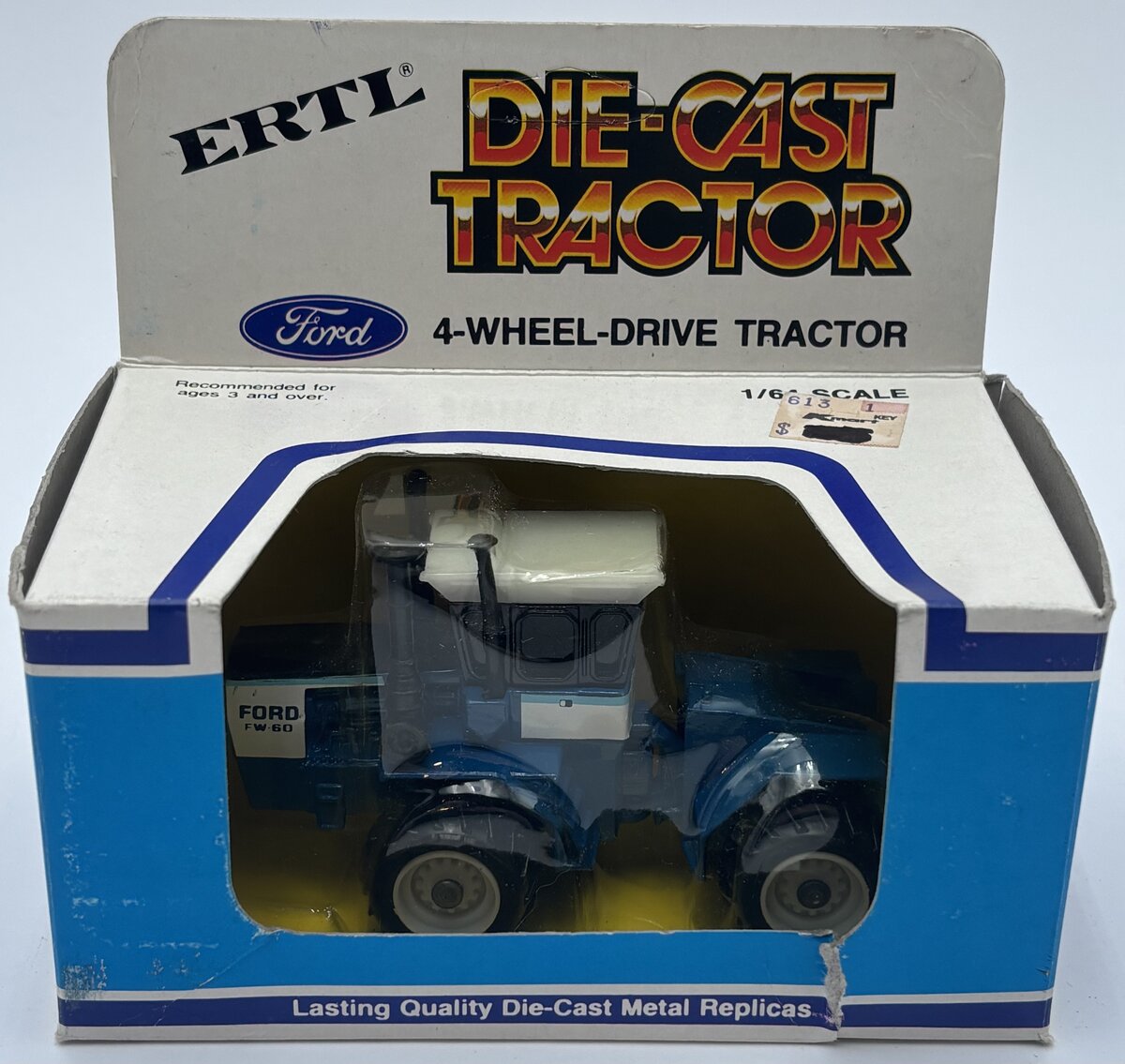 Ertl 1528 1:64 Die-Cast Ford 4-Wheel Drive Tractor