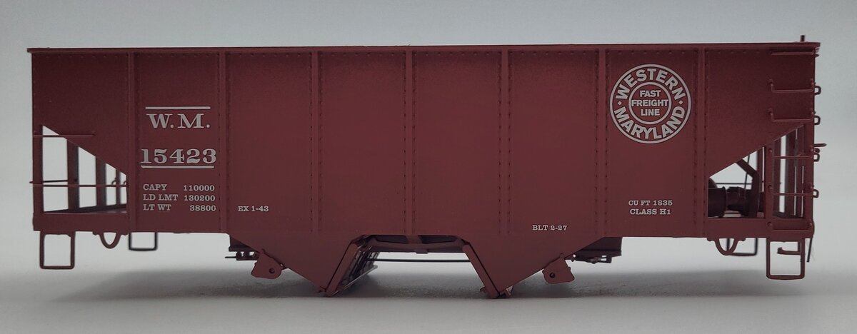 Lionel 84141-2 Western Maryland USRA 2-Bay Hopper Car Shell