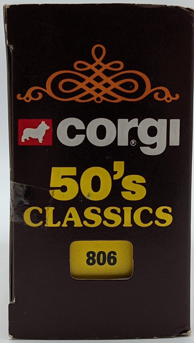 Corgi 806 1:43 50's Classics 1956 Black Mercedes 300SC