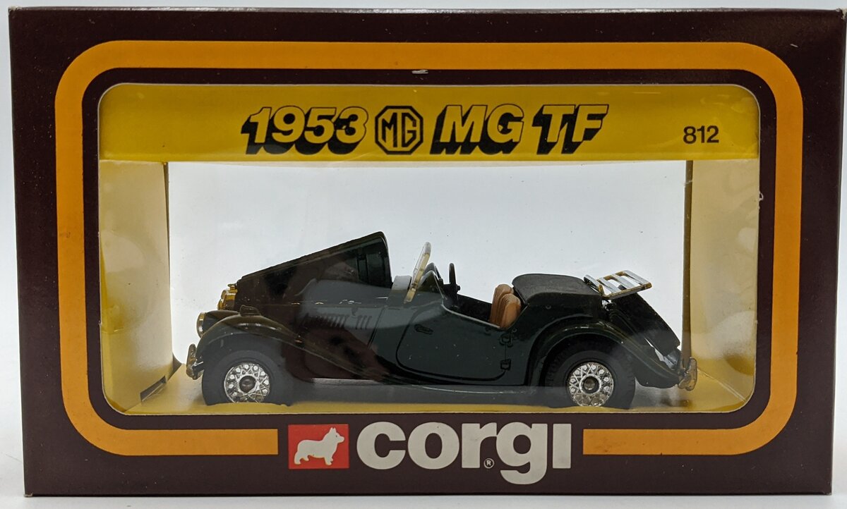 Corgi 812 1:43 50's Classics 1953 MG TF Green