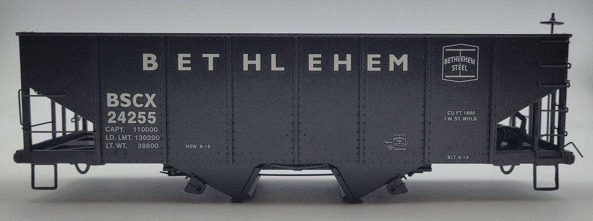 Lionel 84517-2 Bethlehem Steel 1905 2-Bay Hopper Car Body Shell #24255