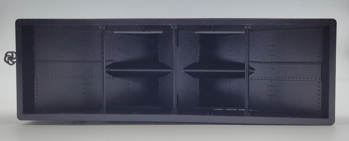 Lionel 84517-3 Bethlehem Steel 1905 2-Bay Hopper Car Body Shell #24250