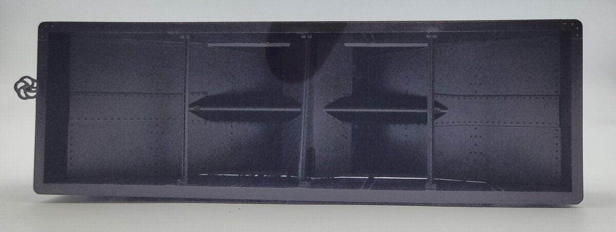 Lionel 84153-2 Baltimore & Ohio 1905 2-Bay Hopper Car Body Shell #220076