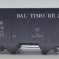 Lionel 84153-2 Baltimore & Ohio 1905 2-Bay Hopper Car Body Shell #220076
