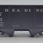 Lionel 84149-3 Reading USRA 2 Bay Hopper Car Body Shell #72801
