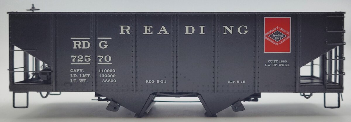 Lionel 84149-4 Reading USRA 2 Bay Hopper Car Body Shell #72570