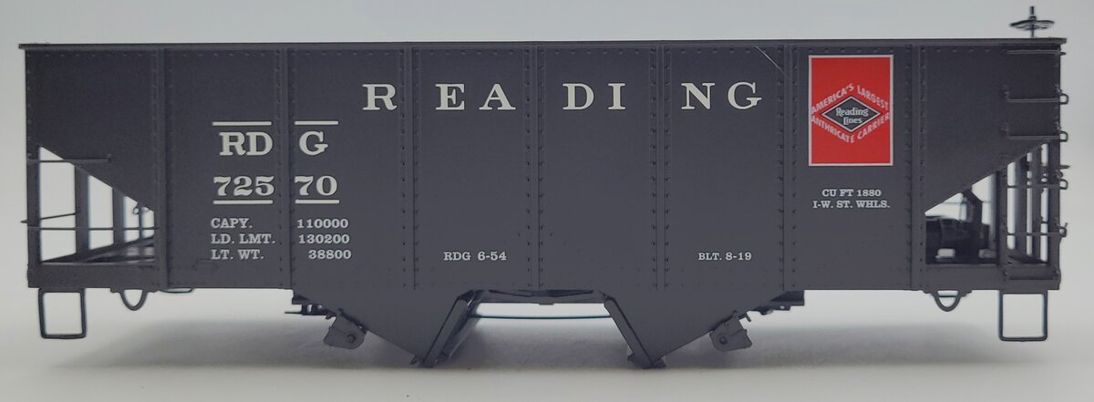 Lionel 84149-4 Reading USRA 2 Bay Hopper Car Body Shell #72570