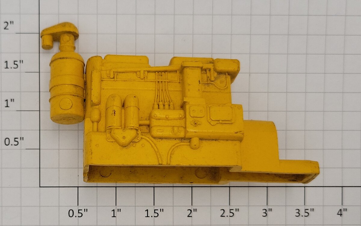 Acme 0618-10 O Gauge Yellow Accessory Motor